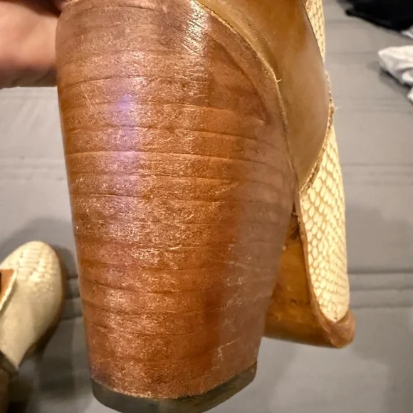 FREEBIRD by Steve Madden Detroit snake skin booties - Picture 6 of 7